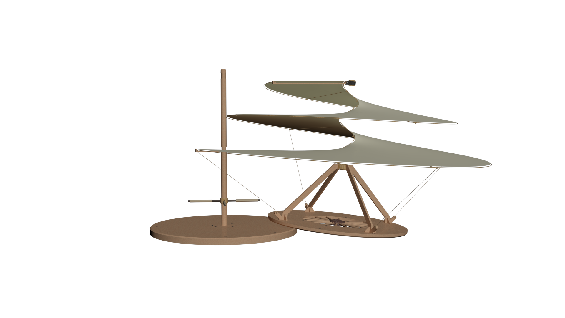 Aerial Screw Model